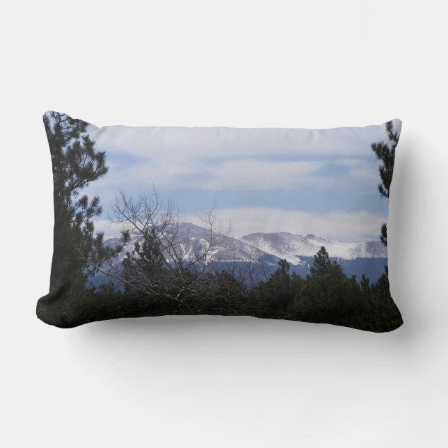 Pikes Peak Lumbar Pillow (Front)