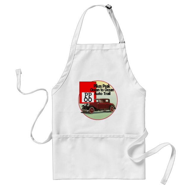 Pikes Peak Ocean to Ocean Auto Trail Standard Apron (Front)