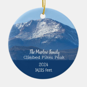 Pikes Peak Ornement personnalisé