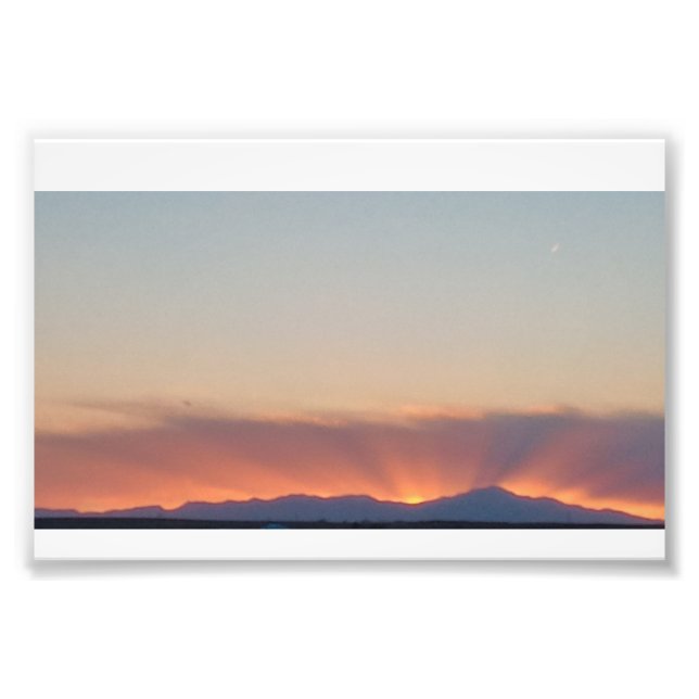 Pikes Peak Photo Print (Front)