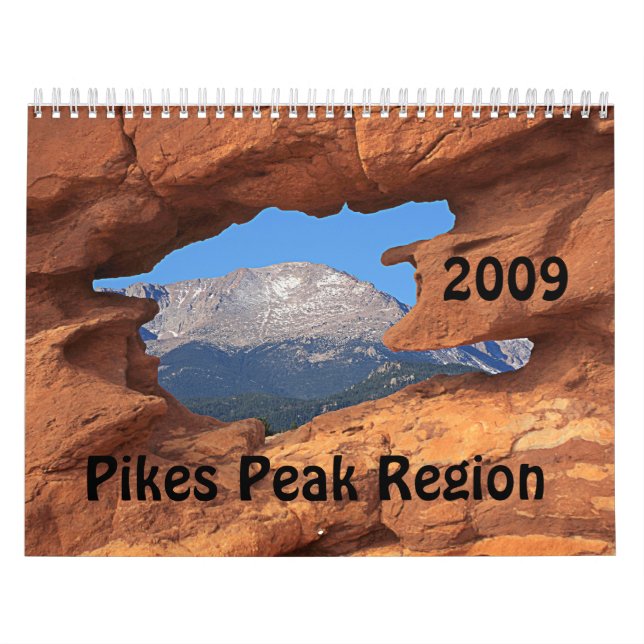 Pikes Peak Region Calendar (Cover)