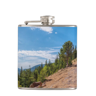 Pikes Peak Train Ride Hip Flask