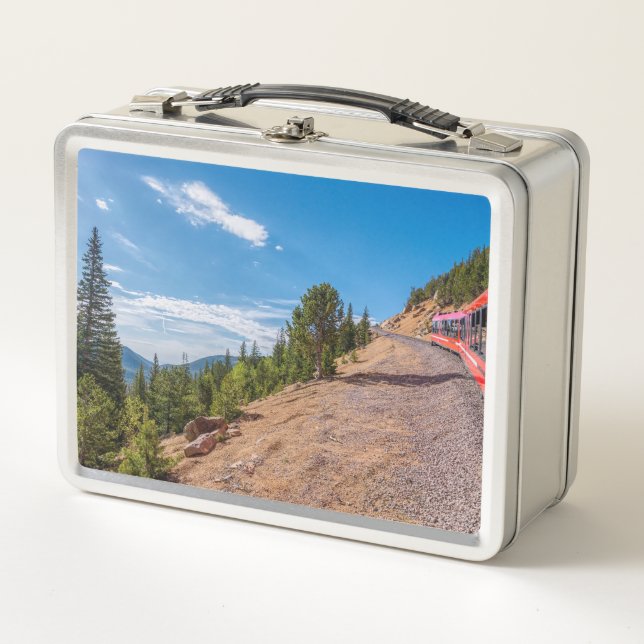 Pikes Peak Train Ride Lunchbox (Front)
