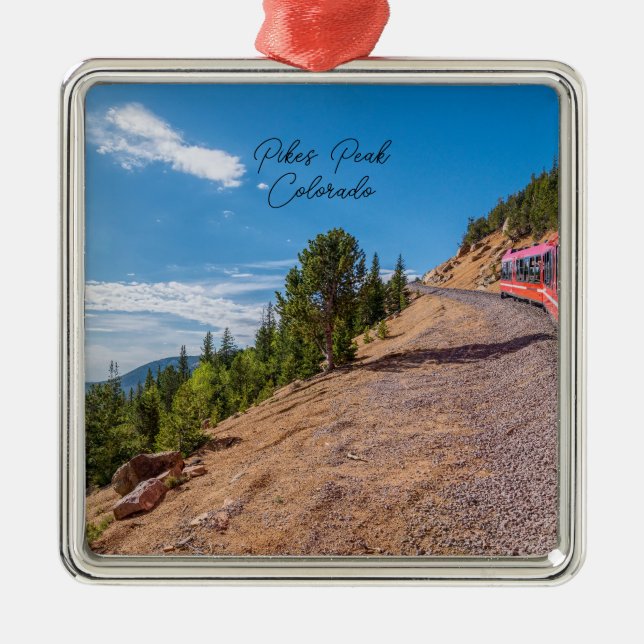 Pikes Peak Train Ride Premium Ornement (Devant)