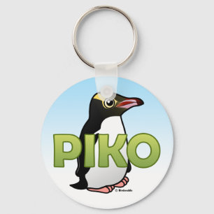 Piko the Yellow-eyed Penguin Keychain