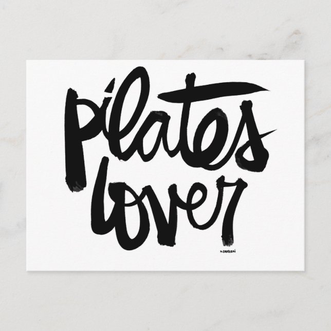Pilates cartes postales (Devant)