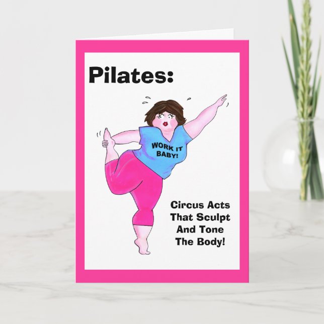 PILATES: Circus Acts That Sculpt & Tone The Body!  Card (Front)