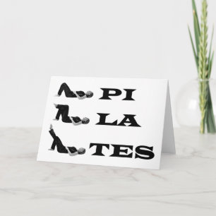 Pilates figures! card