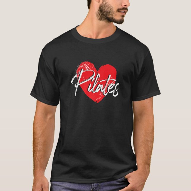 Pilates Fitness Instructor Health Coach Workout T-Shirt (Front)