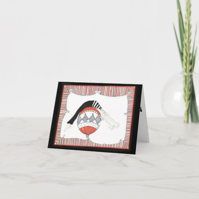 Pilates Holiday Fitness Card (Front)