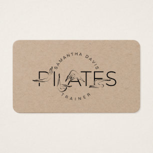 Pilates Instructor Pilates Business Card