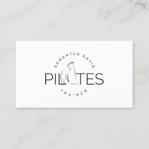 Pilates Instructor Pilates trainer Business Card