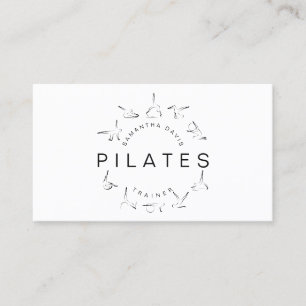 Pilates Instructor Pilates trainer Business Card