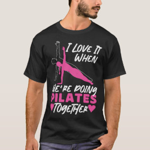 Pilates Instructor Teacher Friends Besties Buddies T-Shirt