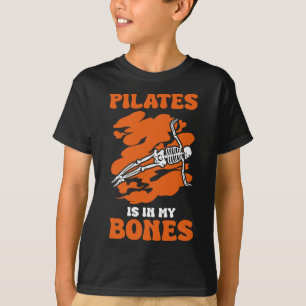 Pilates Is In My Bones Meditation Halloween _1 T-Shirt