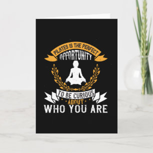 Pilates is perfect opportunity to check yourself card