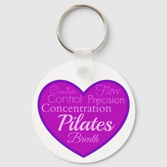Pilates Keychain (Front)
