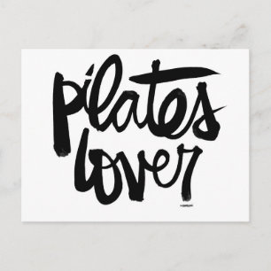 Pilates lover postcards