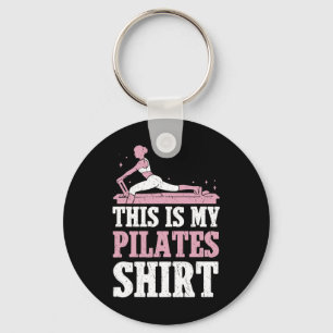 Pilates Lover Women Pilates Contrology Yoga  Keychain