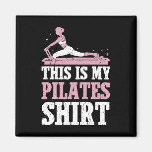 Pilates Lover Women Pilates Contrology Yoga Magnet