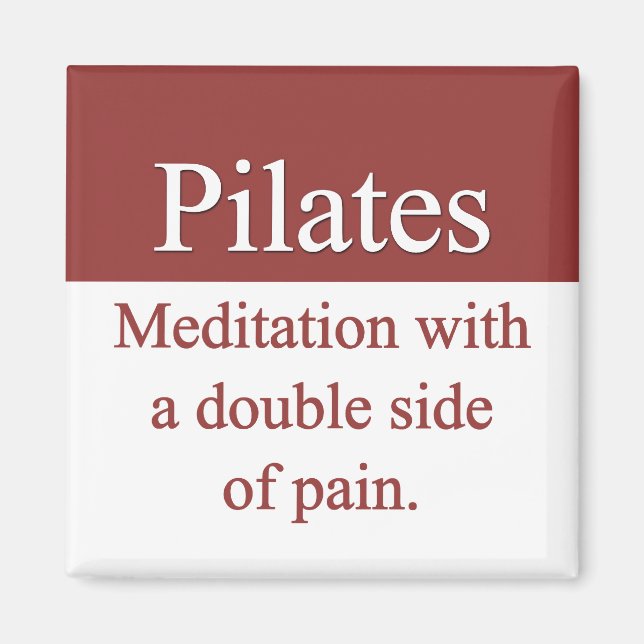 Pilates Magnet (Front)