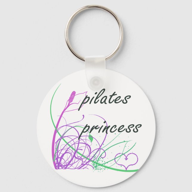 Pilates Method fan! Pilates gifts Keychain (Front)