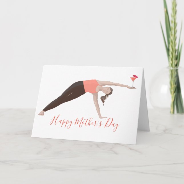 Pilates Mother's Day Card (Front)