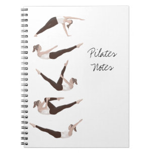 Pilates Notes Spiral Notebook