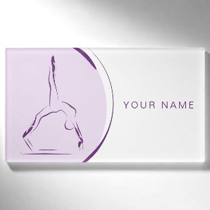 Pilates on the reformer name tag