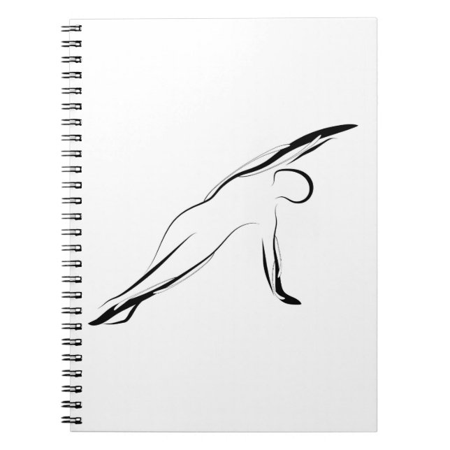Pilates pose notebook (Front)