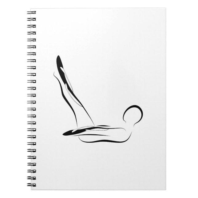 Pilates pose notebook (Front)