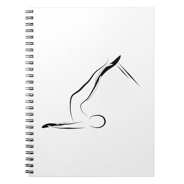 Pilates pose notebook (Front)
