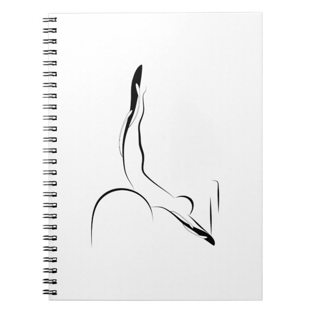 Pilates pose notebook (Front)