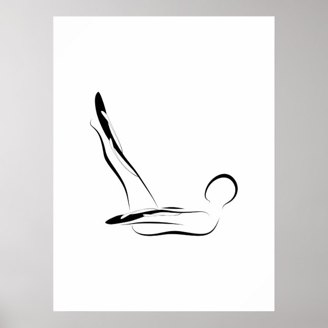 Pilates Pose   Poster (Front)
