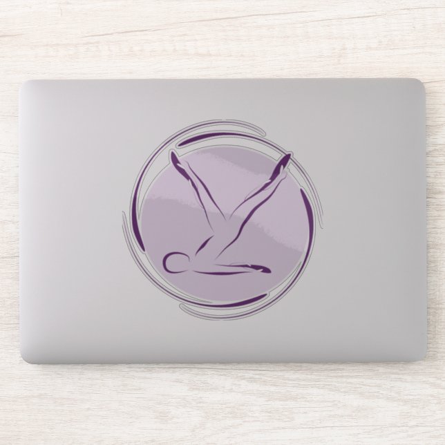 Pilates pose sticker (Computer)