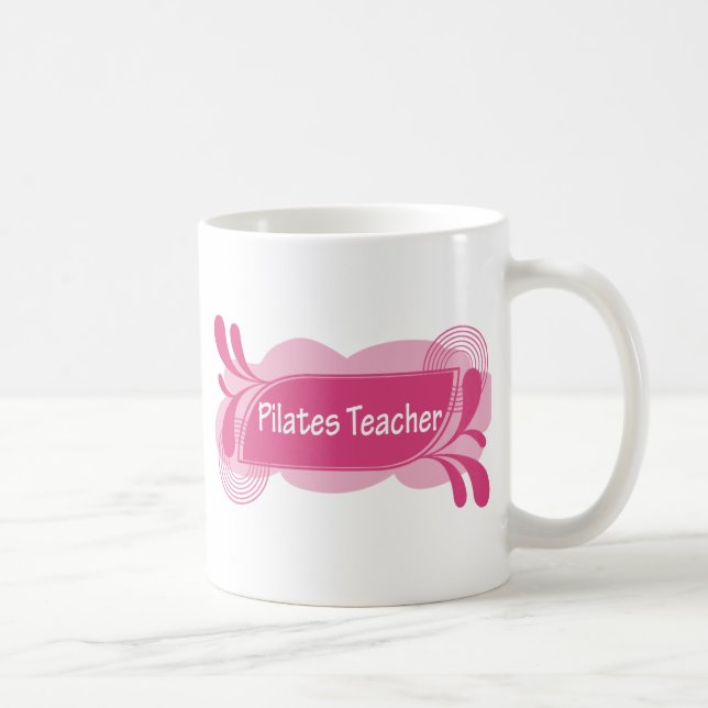 Pilates Proud Teacher Cool Design! Coffee Mug (Right)