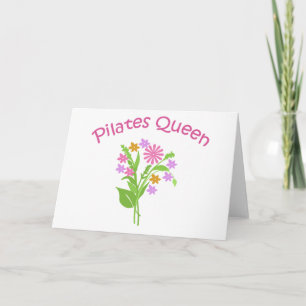 Pilates Queen original design! Card
