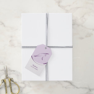Pilates Side Bend pose   Colour Gift Tags