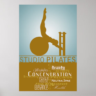 Pilates Studio - Poster
