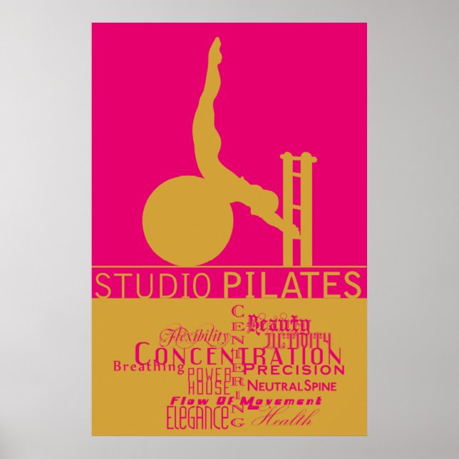 Pilates Studio - Poster (Devant)