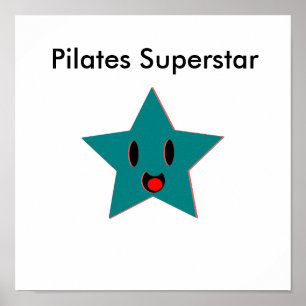 Pilates Superstar Poster