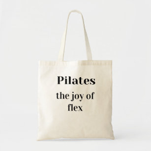 Pilates Tote Bag With Pilates Sayings – STRAPILATES