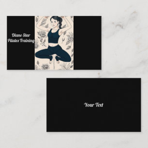 Pilates Training Business Card