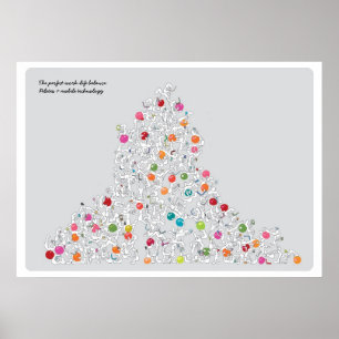 Pilates with mobile technology Canvas Poster