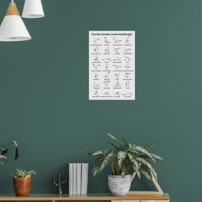 Pilates Wunda Chair Exercises Poster (Living Room 1)