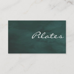 Pilates Yoga Instructeur Carte de visite enseignan