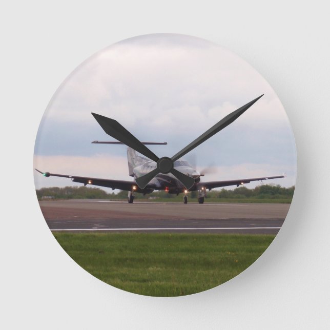 Pilatus PC 12 Round Clock (Front)