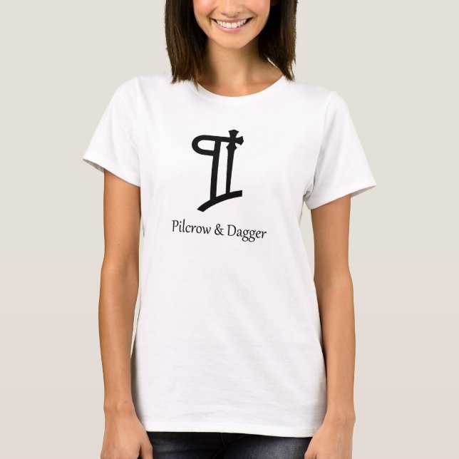 Pilcrow et T-shirt de poignard (Devant)