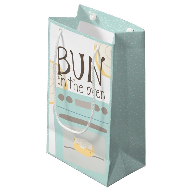 Pile dans le four petit sac cadeau (Devant Angle)