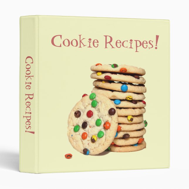 Pile de Classeur de cookies (Devant/Côté)